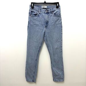 Abercrombie & Fitch Sky Blue Straight Leg Jeans